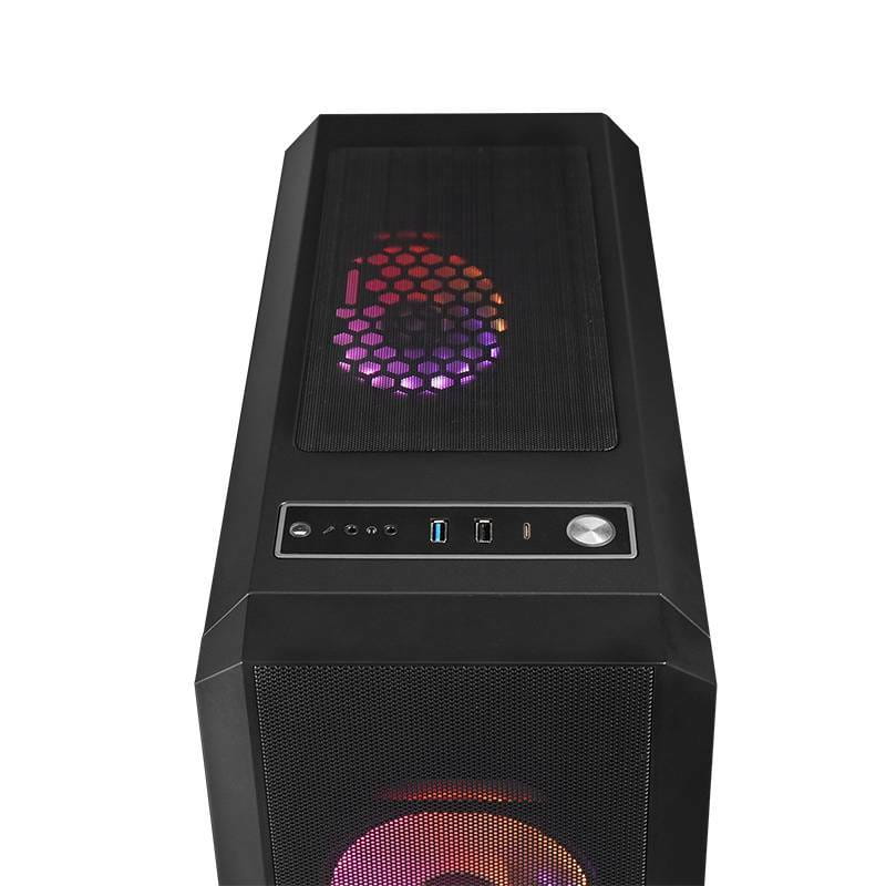 Корпус Chieftec Scorpion 4 Black (GL-04B-UC-OP) Без БЖ
