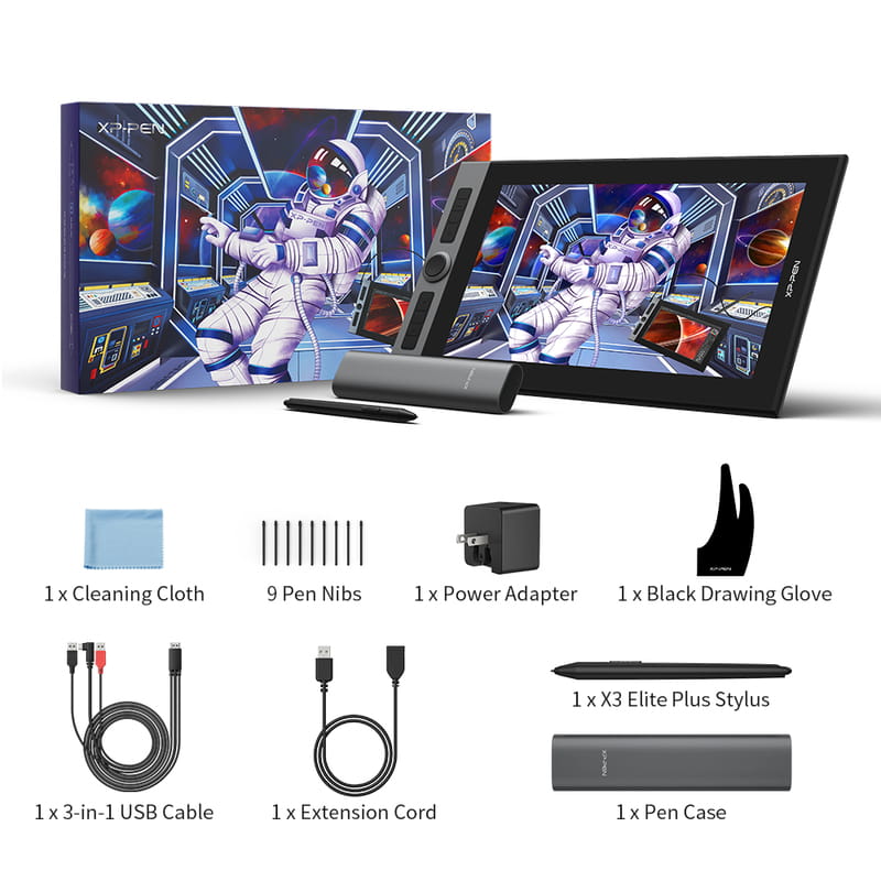 Графический монитор XP-Pen Artist Pro 16 Black (Artist Pro 16_JP)