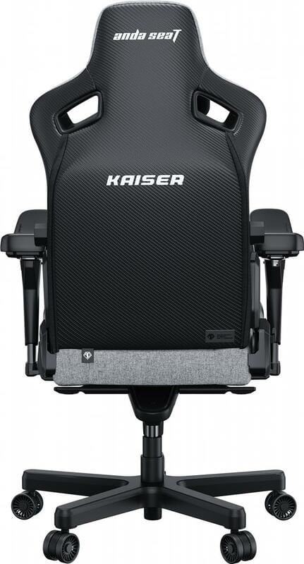 Кресло для геймеров Anda Seat Kaiser 3 Pro Size XL Fabric Gray (AD12YDC-XL-01-G-PV/F-G02)