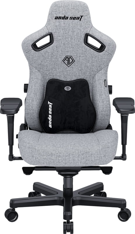 Кресло для геймеров Anda Seat Kaiser 3 Pro Size XL Fabric Gray (AD12YDC-XL-01-G-PV/F-G02)