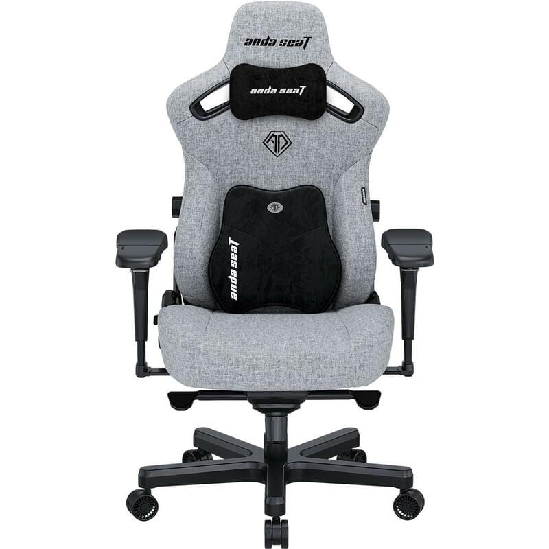 Кресло для геймеров Anda Seat Kaiser 3 Pro Size XL Fabric Gray (AD12YDC-XL-01-G-PV/F-G02)