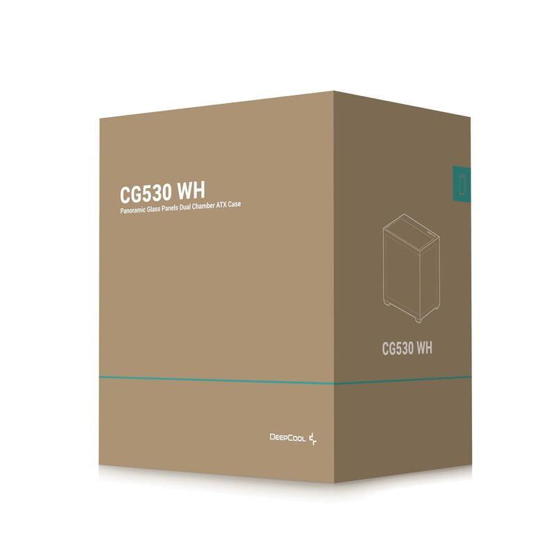 Корпус DeepCool CG530 White (R-CG530-WHNDA0-G-1) без БП