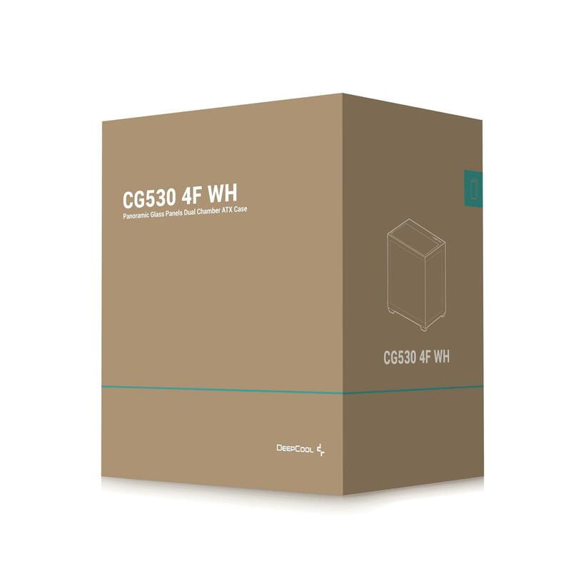 Корпус DeepCool CG530 4F White (R-CG530-WHADA4-G-1) без БЖ