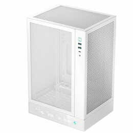 Корпус DeepCool CH170 Digital White (R-CH170-WHNPI0D-G-1) без БЖ