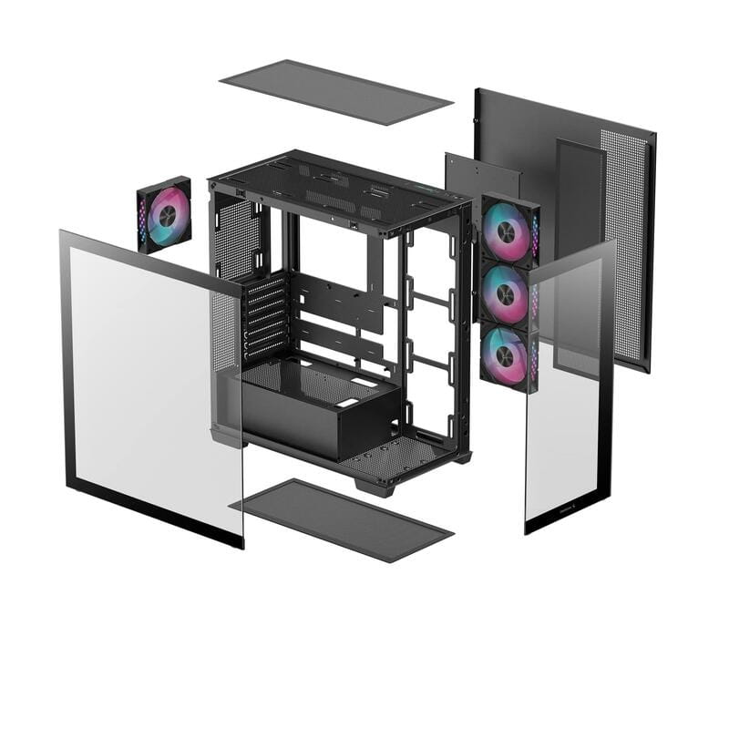 Корпус DeepCool CG580 4F Black (R-CG580-BKADA4-G-1) без БП
