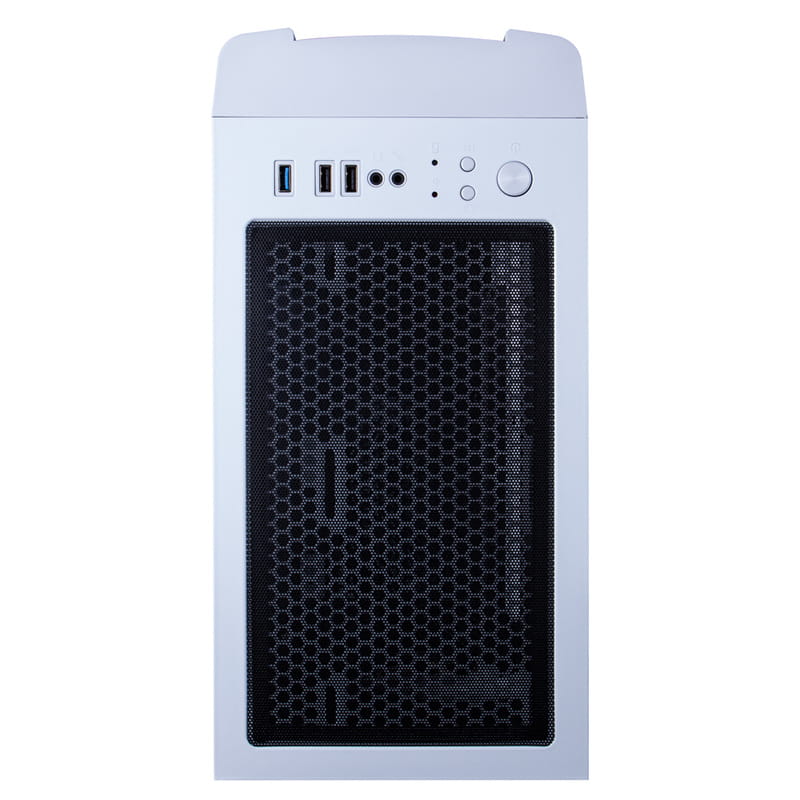 Корпус 1stPlayer D4-WH-4F1-W White без БП
