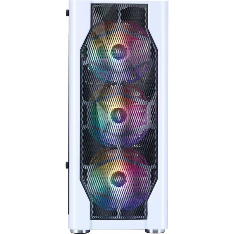 Корпус 1stPlayer D4-WH-4F1-W White без БЖ