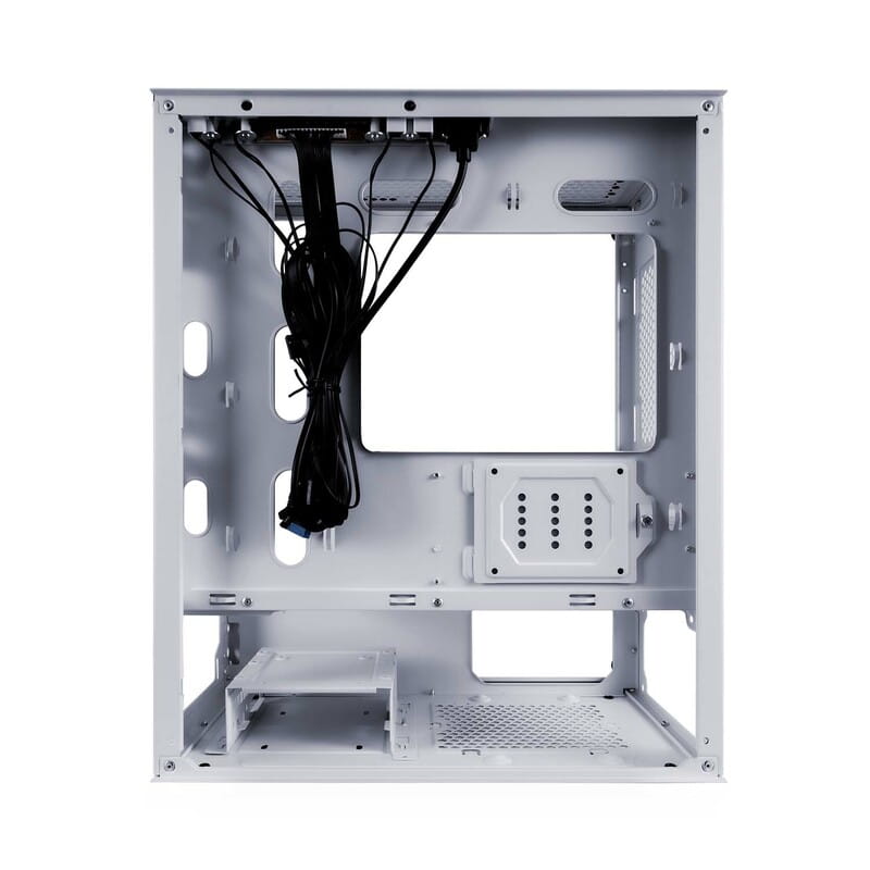 Корпус 1stPlayer X4-M-WH-2F1P-W-1F1-W White без БП