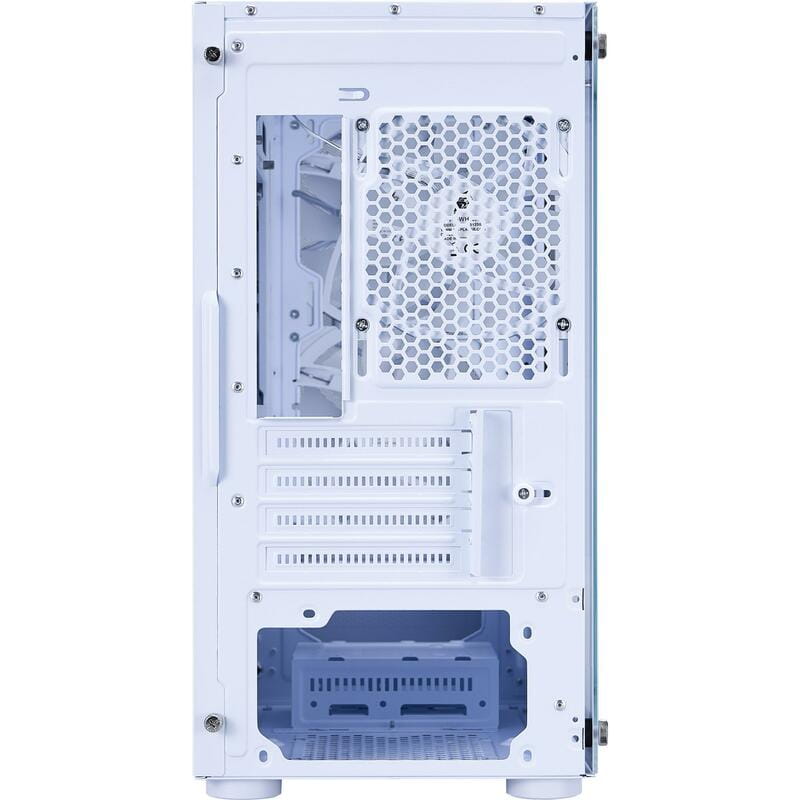 Корпус 1stPlayer X4-M-WH-2F1P-W-1F1-W White без БП