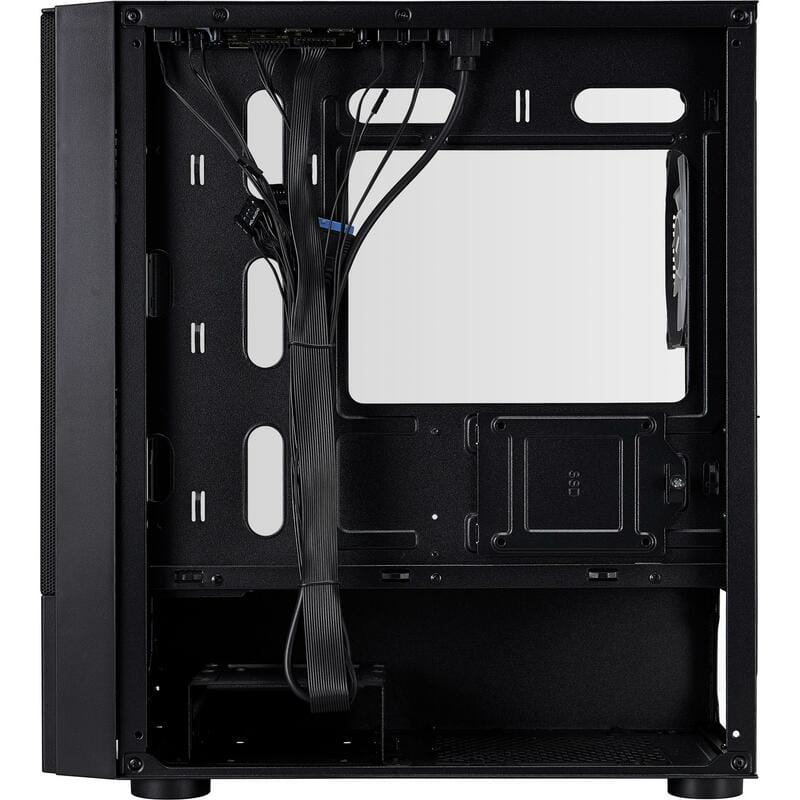 Корпус 1stPlayer X4-M-BK-2F1P-1F1 Black без БП