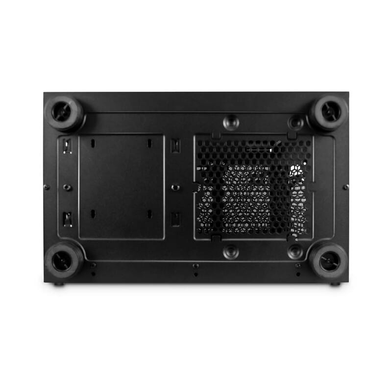 Корпус 1stPlayer X4-M-BK-2F1P-1F1 Black без БП