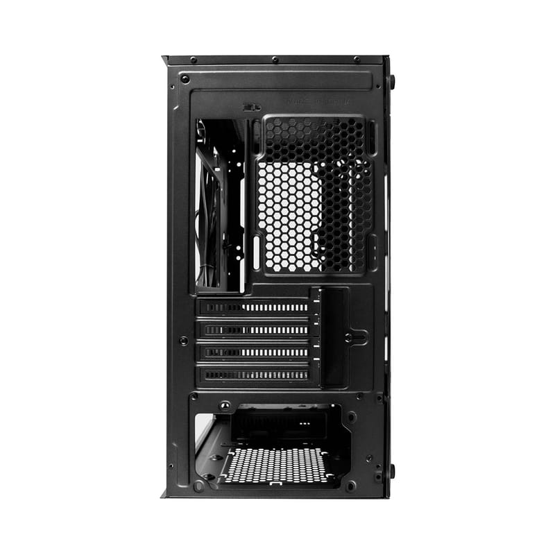 Корпус 1stPlayer X4-M-BK-2F1P-1F1 Black без БП