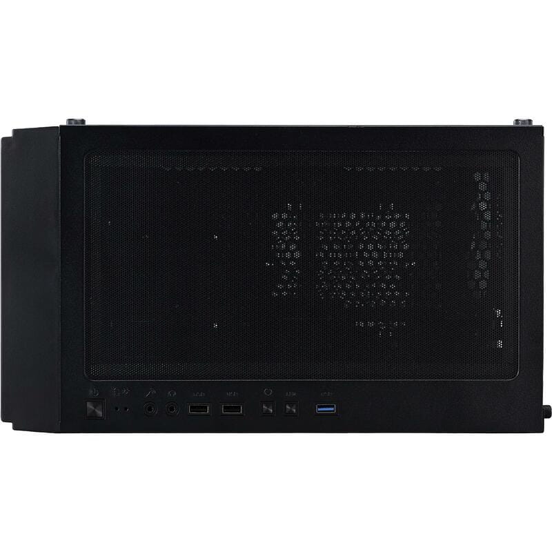 Корпус 1stPlayer X4-M-BK-2F1P-1F1 Black без БП
