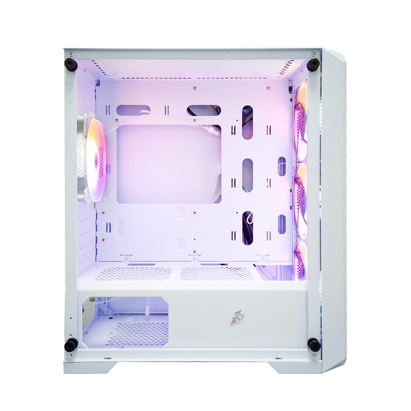Корпус 1stPlayer T5-WH-4F1-W White без БЖ