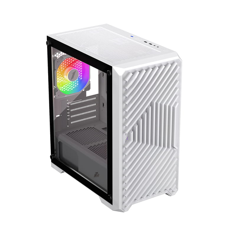 Корпус 1stPlayer T5-WH-4F1-W White без БЖ
