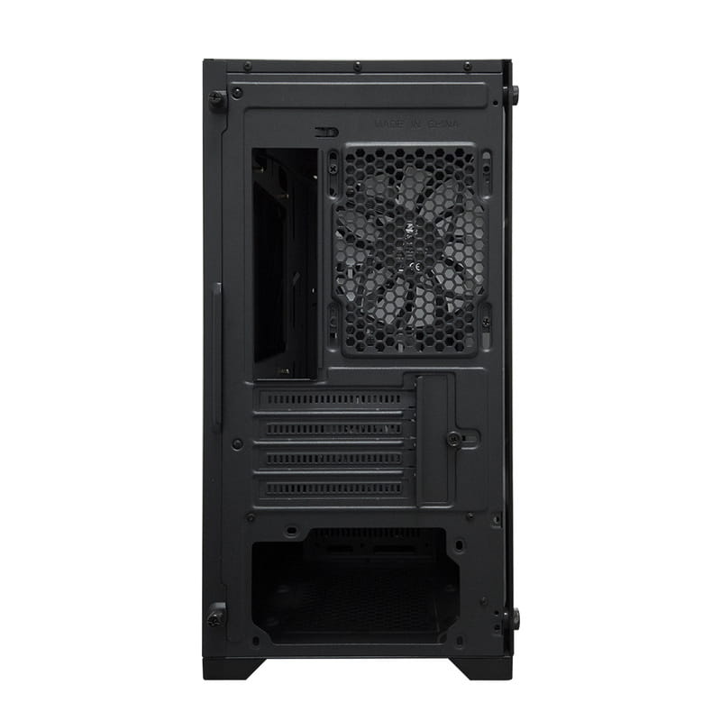Корпус 1stPlayer T5-BK-4F1 Black без БЖ