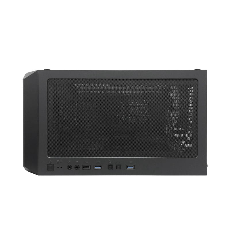 Корпус 1stPlayer T5-BK-4F1 Black без БЖ