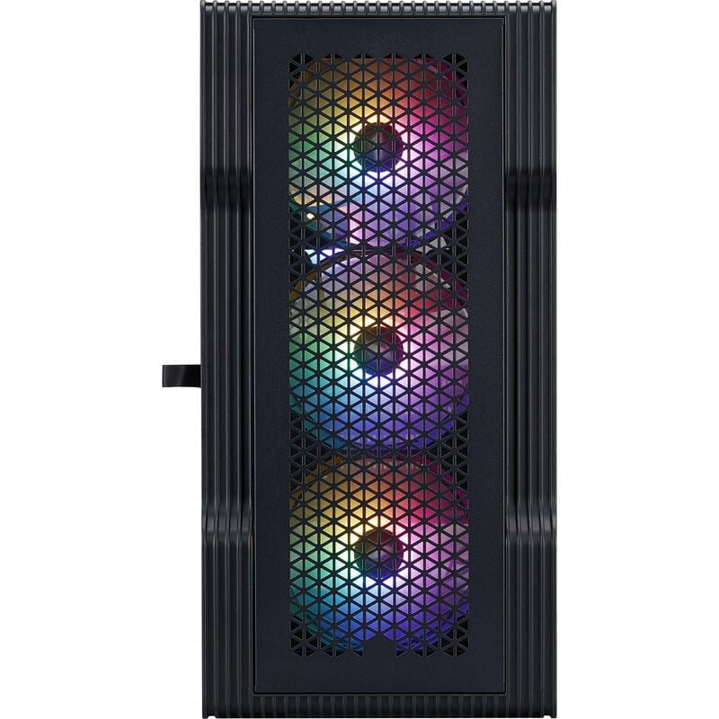 Корпус 1stPlayer T3-BK-4F1 Black без БЖ