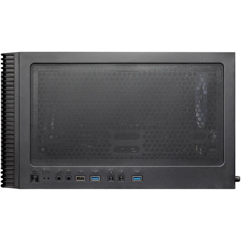 Корпус 1stPlayer T3-BK-4F1 Black без БЖ