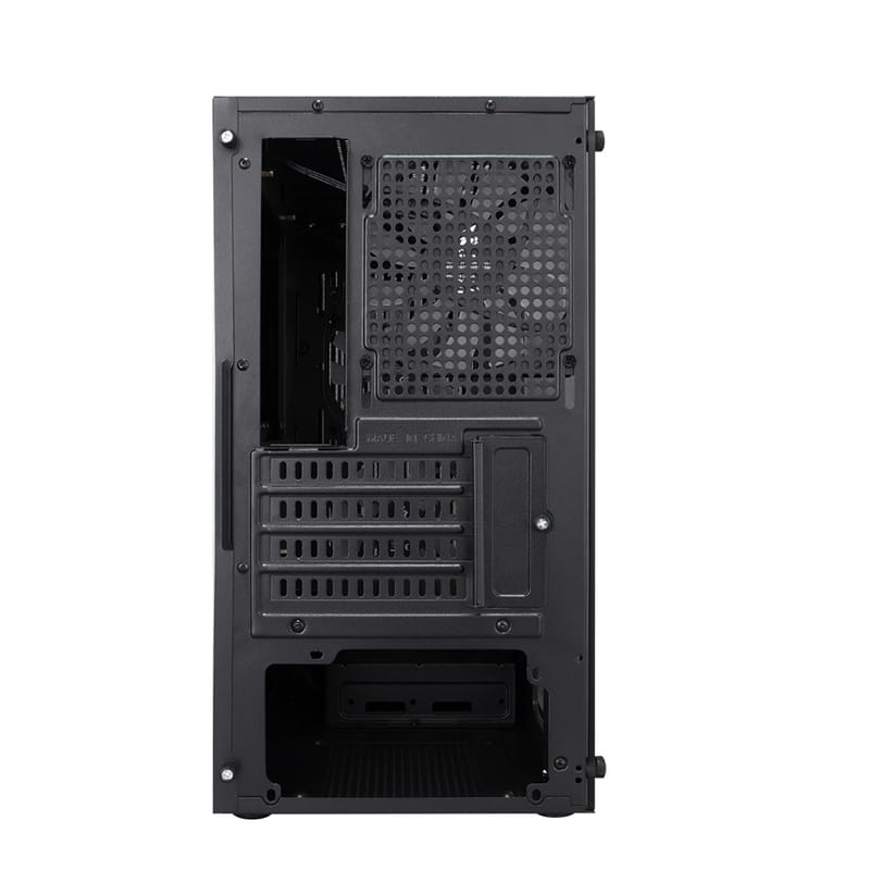 Корпус 1stPlayer BS-2-BK-3F1 Black без БП