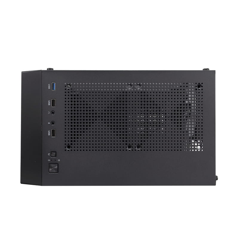 Корпус 1stPlayer BS-2-BK-3F1 Black без БП