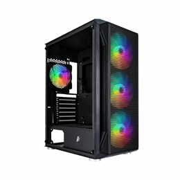 Корпус 1stPlayer X5-4F1 Black без БЖ