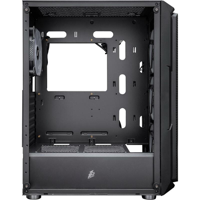 Корпус 1stPlayer XF-BK-4F7 Black без БП