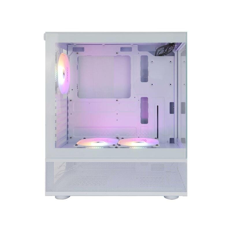 Корпус 1stPlayer Mi7-A-WH-2F7R-W-1F7-W White без БП