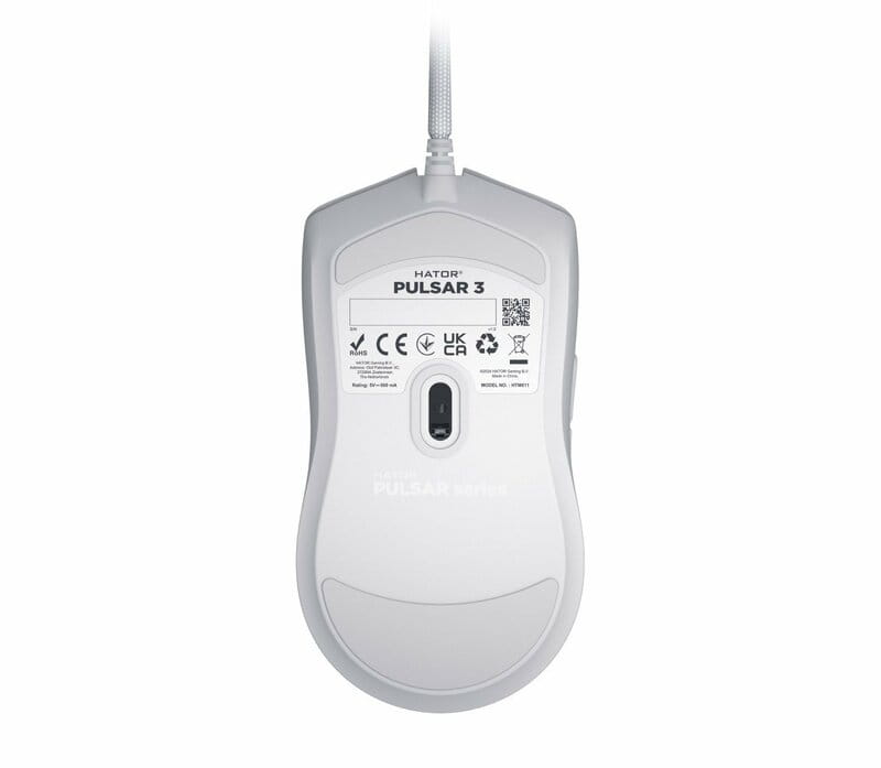 Мышь Hator Pulsar 3 White (HTM611)