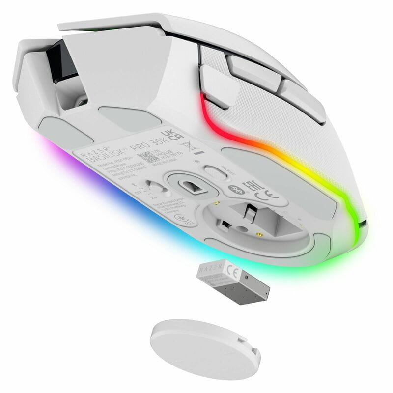 Мышь беспроводная Razer Basilisk V3 Pro 35K White (RZ01-05240200-R3G1)