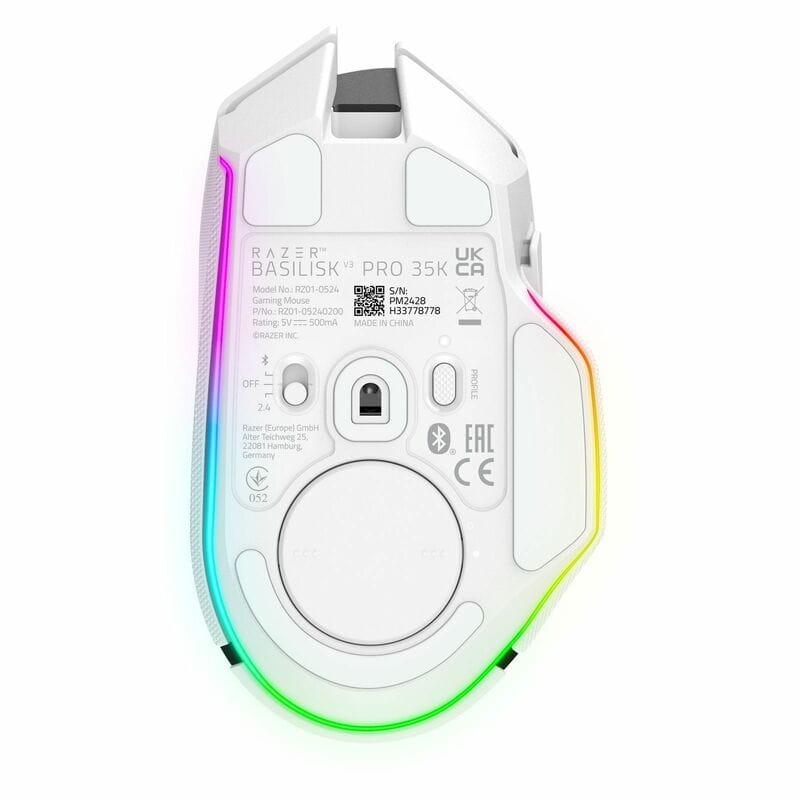 Миша бездротова Razer Basilisk V3 Pro 35K White (RZ01-05240200-R3G1)