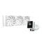 Фото - Система водяного охлаждения DeepCool Mystique 360 White (R-LX360-WHDSNMP-G-1) | click.ua