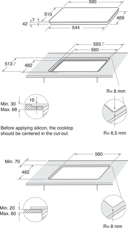 Варочная поверхность Whirlpool GOWL 628/NB EE