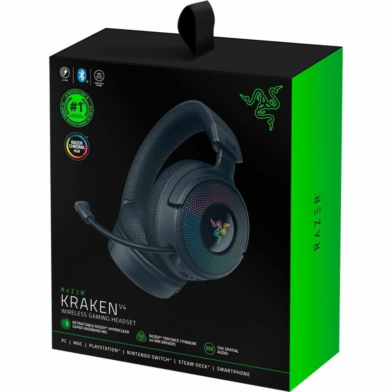 Гарнитура Razer Kraken V4 Black (RZ04-05170100-R3M1)