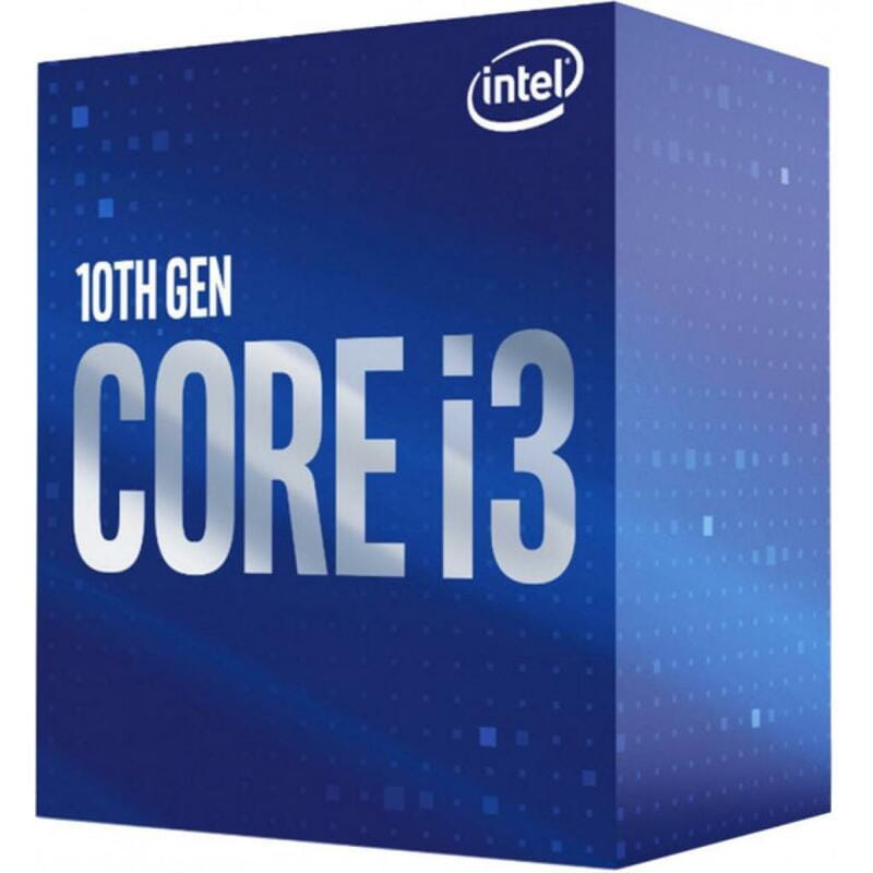 Процесор Intel Core i3 10100 3.6GHz (6MB, Comet Lake, 65W, S1200) Box (BX8070110100)