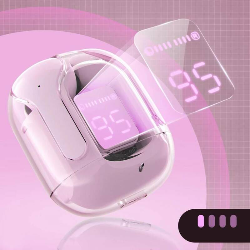 Bluetooth-гарнітура Acefast T6 Pink (6974316281566)