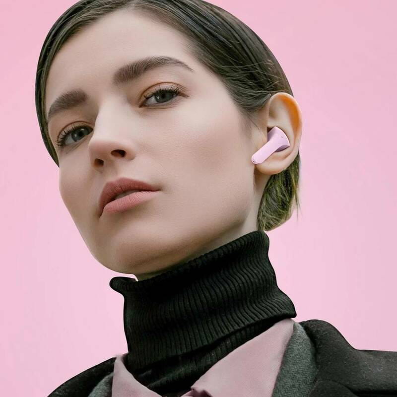 Bluetooth-гарнітура Acefast T6 Pink (6974316281566)