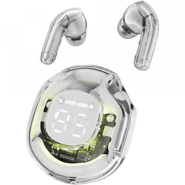 Bluetooth-гарнитура Acefast T8 White Moon (6974316282228)