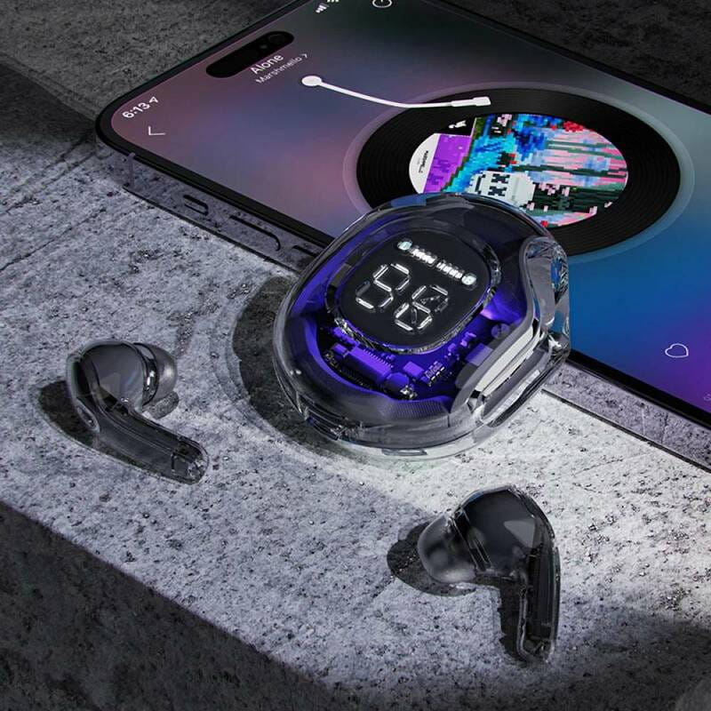 Bluetooth-гарнітура Acefast T8 Alfalfa Purple (6974316282266)