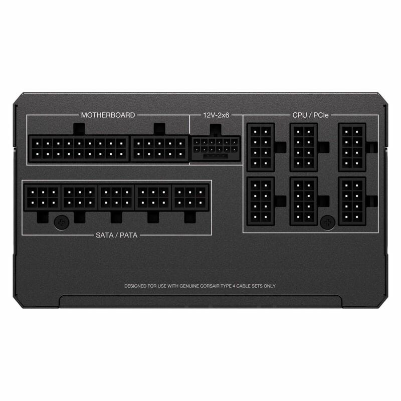 Блок живлення Corsair RM1000x ATX 3.1 (CP-9020271-EU) 1000W