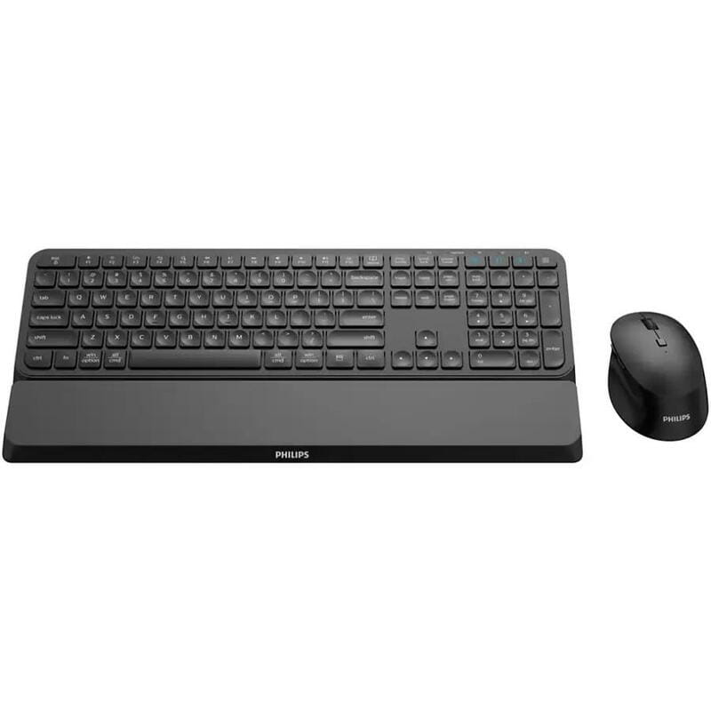 Комплект (клавиатура, мышь) беспроводной Philips 6000 Slim UA Black (SPT6607B/00)