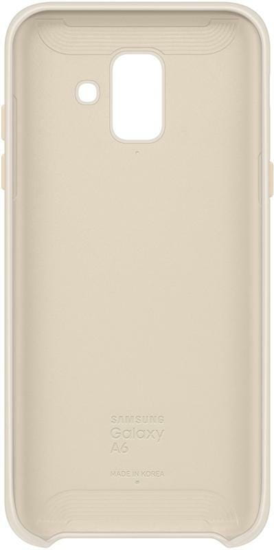 Чохол-накладка Samsung Dual Layer Cover для Samsung Galaxy A6 (2018) SM-A600 Gold (EF-PA600CFEGRU)