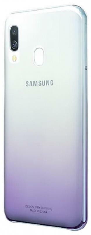Чехол-накладка Samsung Gradation Cover для Samsung Galaxy A40 SM-A405 Violet (EF-AA405CVEGRU)