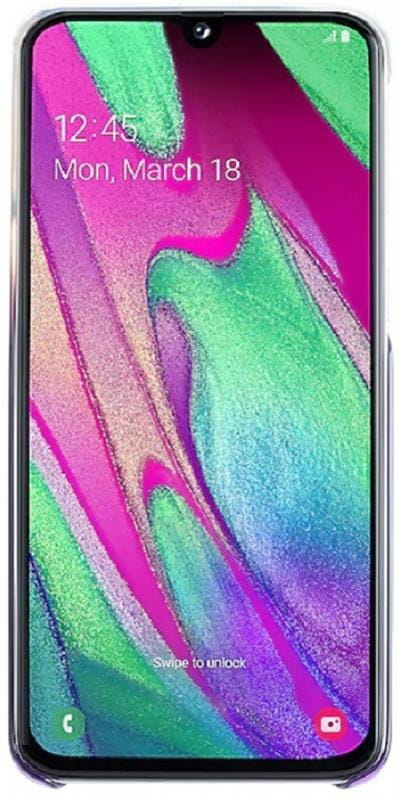 Чехол-накладка Samsung Gradation Cover для Samsung Galaxy A40 SM-A405 Violet (EF-AA405CVEGRU)