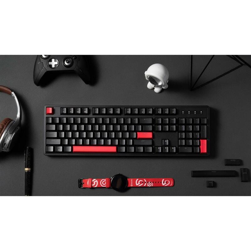 Клавіатура Lemokey X3 Keychron Mechanical Red Switch UA Black (X3-H1-UA)