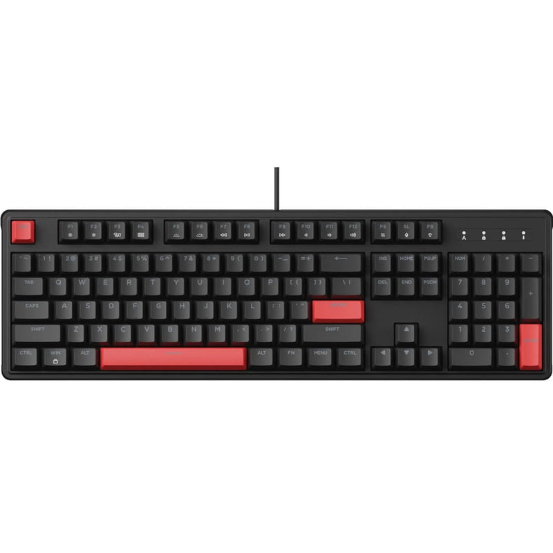 Клавіатура Lemokey X3 Keychron Mechanical Red Switch UA Black (X3-H1-UA)