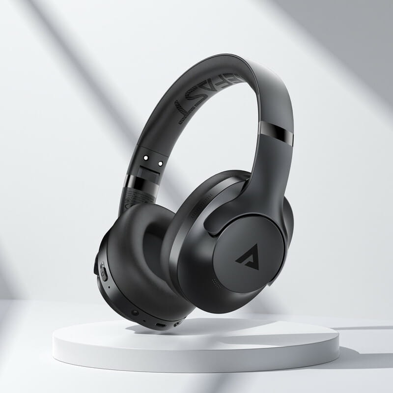 Bluetooth-гарнітура Acefast H4 ANC Black (6974316283515)