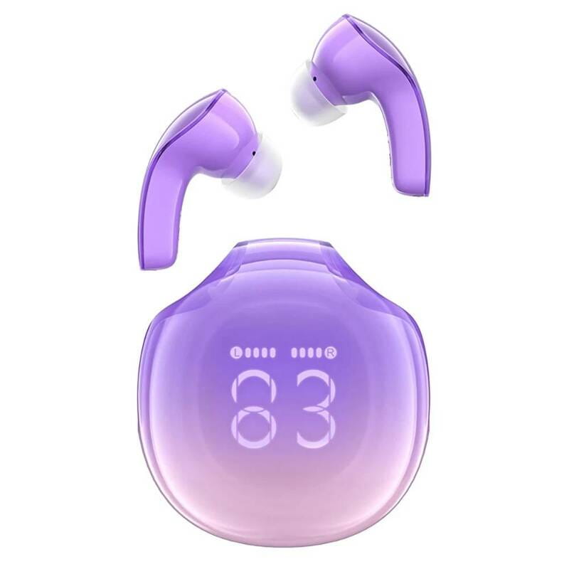 Bluetooth-гарнитура Acefast T9 Purple (6974316282563)