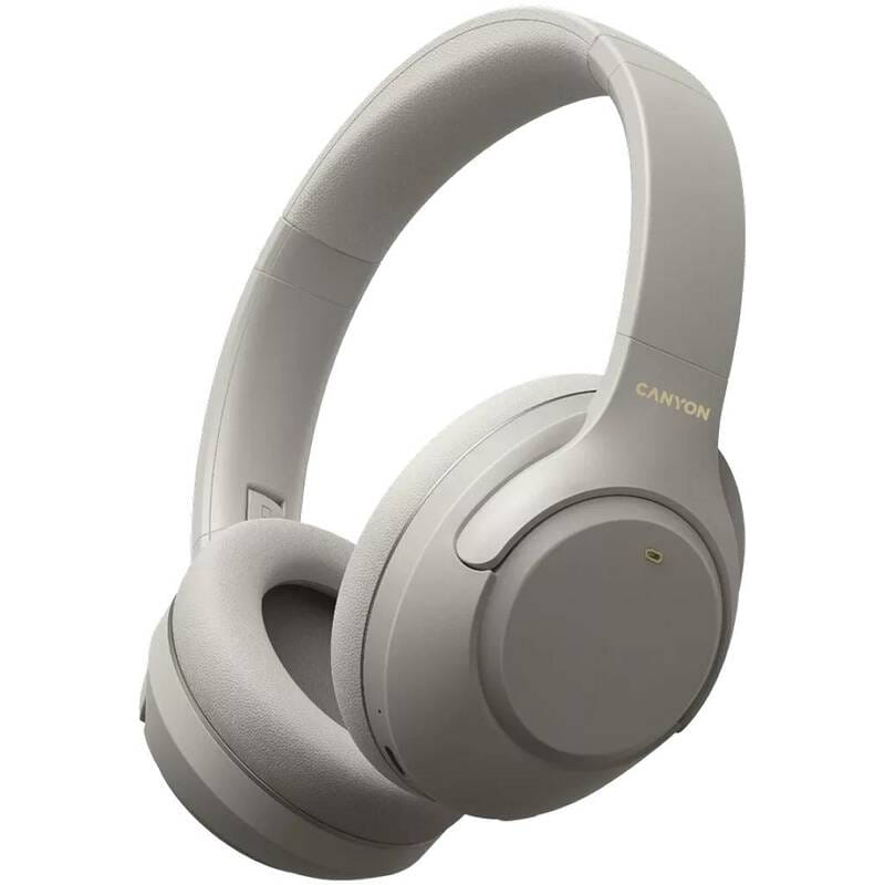 Bluetooth-гарнитура Canyon OnRiff-6 ANC Grey (CNS-CBTHS6GY)