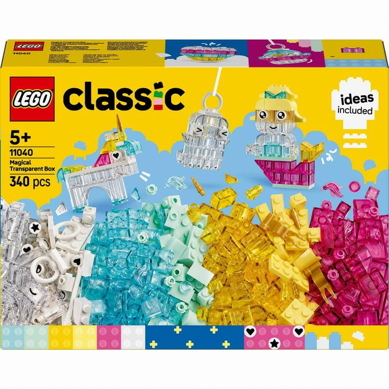 Конструктор LEGO Classic Волшебная прозрачная коробка (11040)